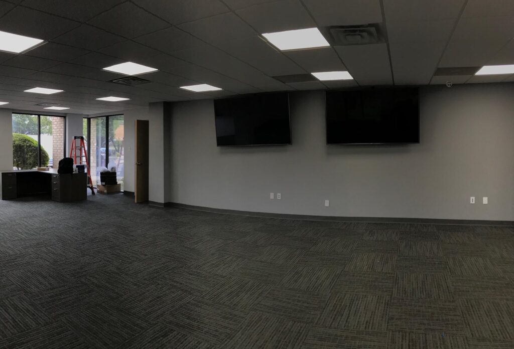 TV Monitor Install Commercial Office